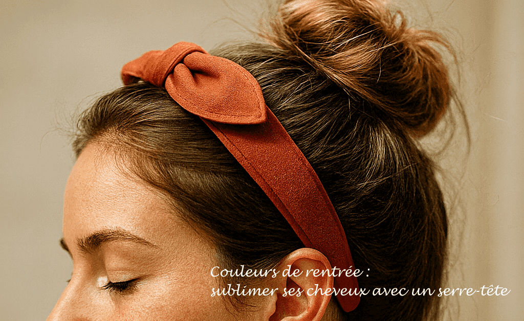 Couleurs de rentrée : sublimer ses cheveux avec un serre-tête