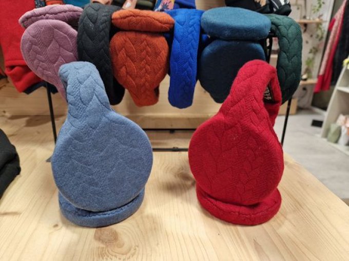 Cache oreille vert sapin