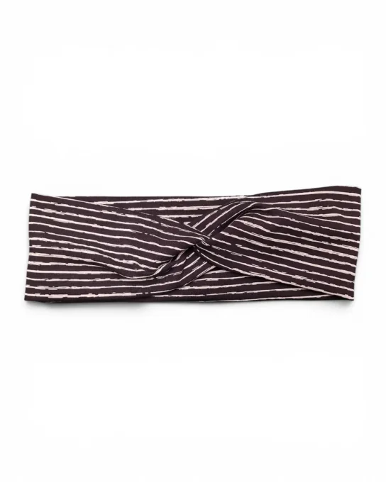Headband twist Basalte
