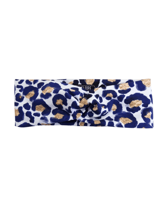 Headband twist Graou bleu
