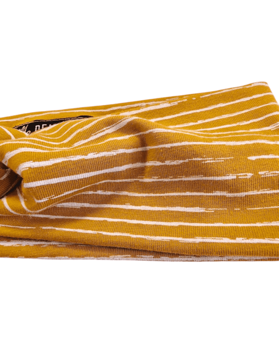 Headband twist Malo jaune