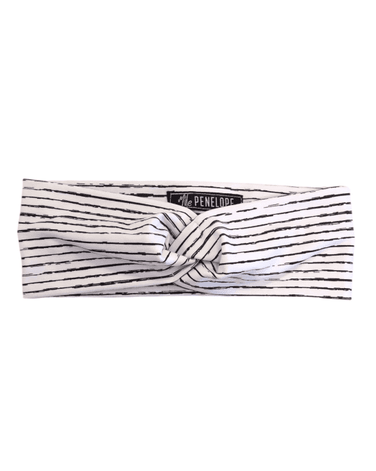 Headband twist Malo blanc