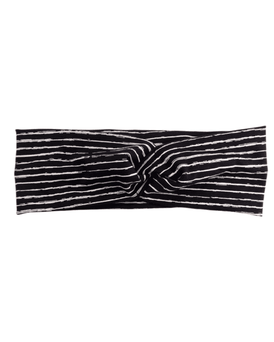 Headband twist Malo noir