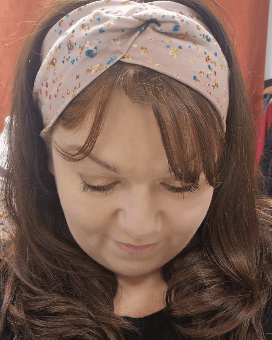 Headband twist Diamant