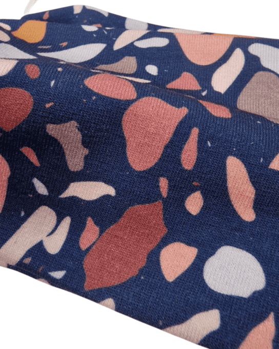 Headband twist Jesmo Bleu