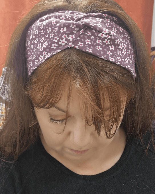 Headband twist Printannier