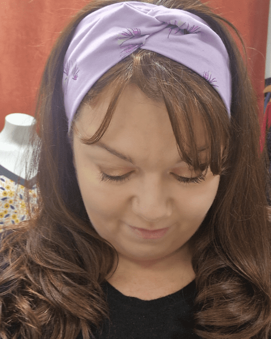 Headband twist Violetta