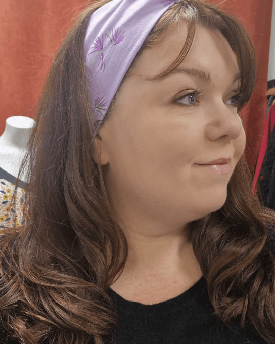 Headband twist Violetta