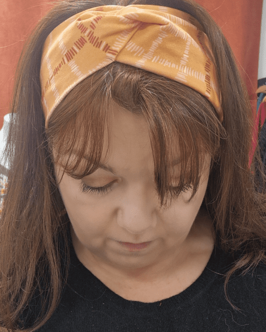 Headband twist Rétro
