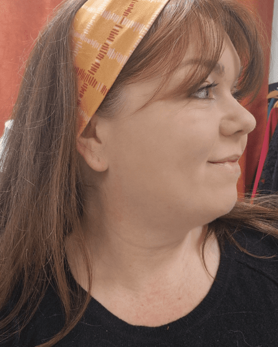 Headband twist Rétro