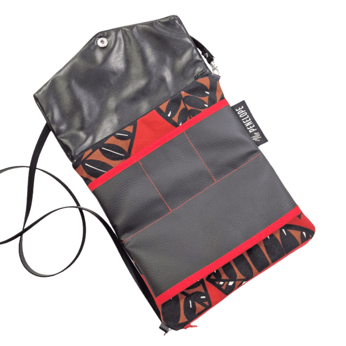 Mini sac Nomade Cosse rouge