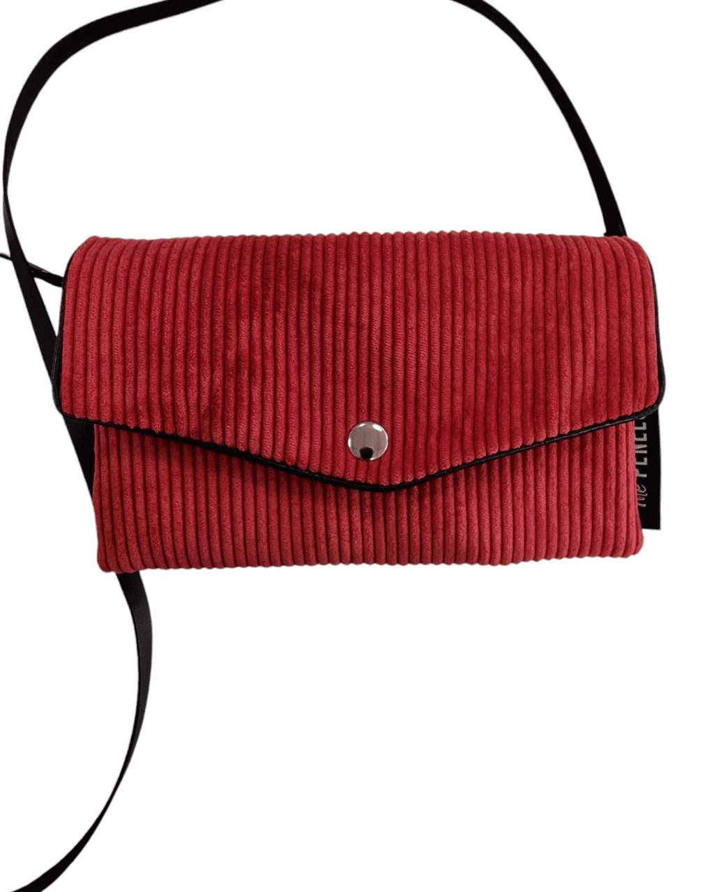 Mini sac nomade velours rouge