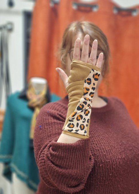 Mitaines Graou camel