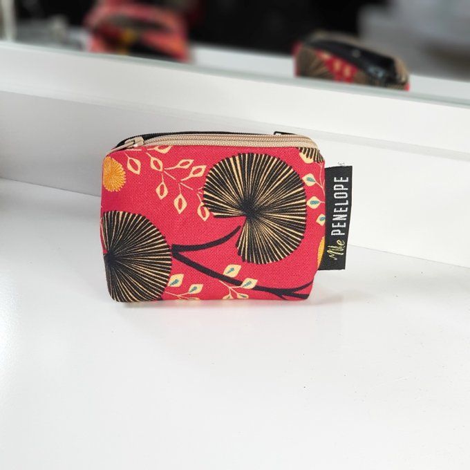 Porte monnaie Twin Pissenlit rouge