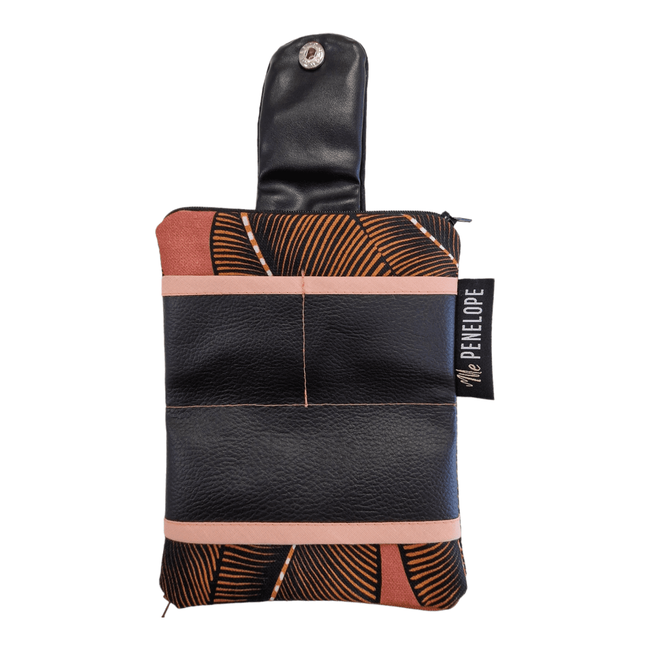 Portefeuille Nomade - Pagne rose
