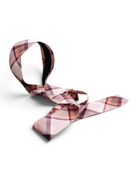 Serre-tête déhoussable Boho Edimbourg Rose
