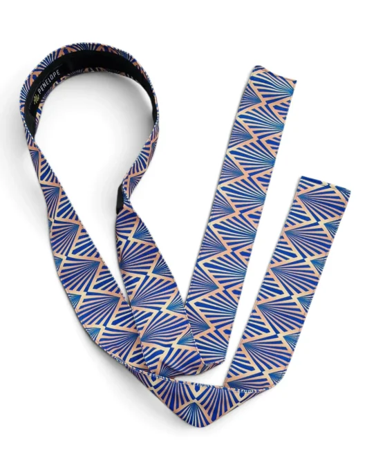 Serre-tête déhoussable Boho Zanzibar Bleu