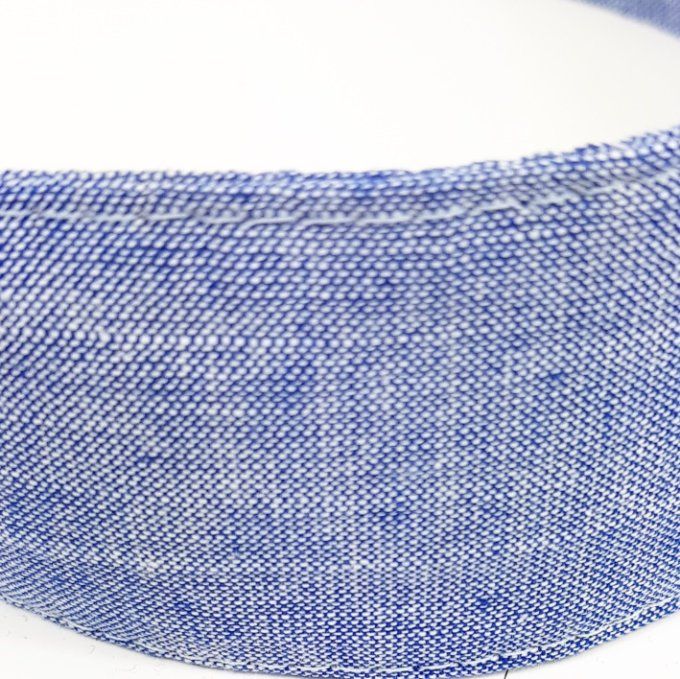 Serre tête Classic Chambray bleu