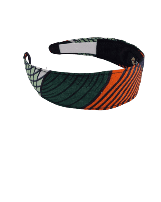Serre tête Bandeau Wax orange