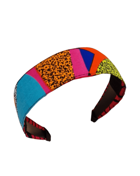 Serre tête Bandeau wax Pop