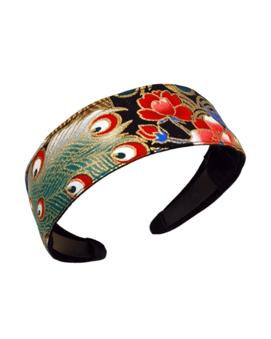 Serre tête Bandeau Paon