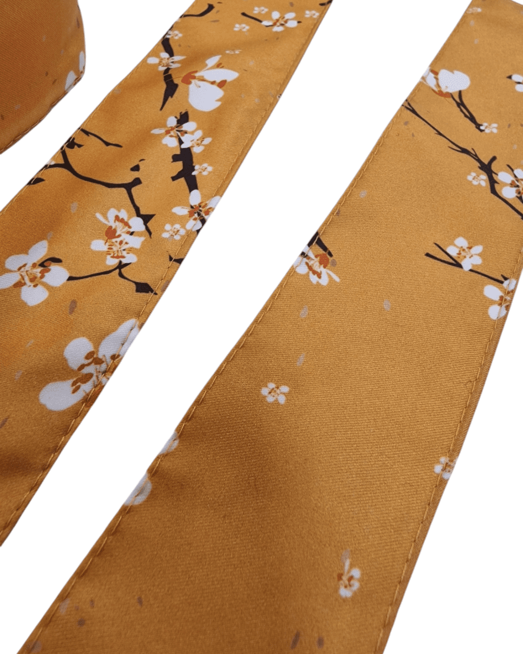 Serre tête Boho - Fleur de cerisier jaune