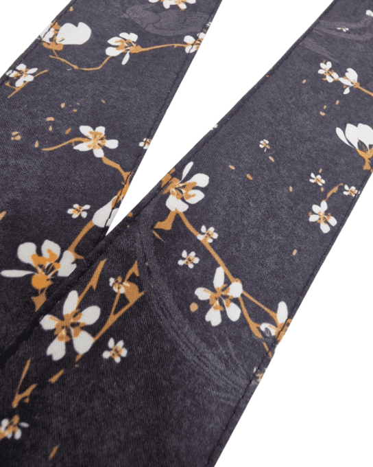 Serre tête Boho - Fleur de cerisier noir