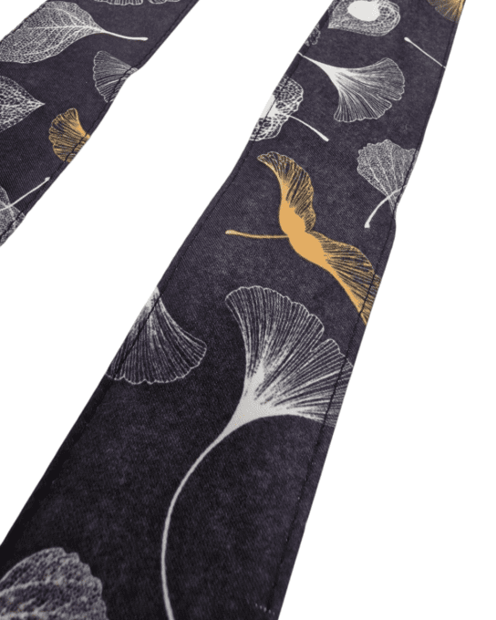 Serre tête Boho - Ginkgo noir