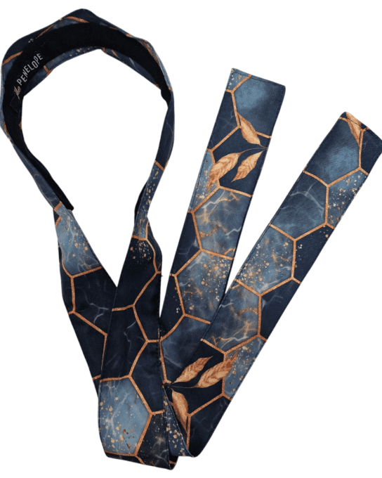 Serre tête Boho - Royal bleu