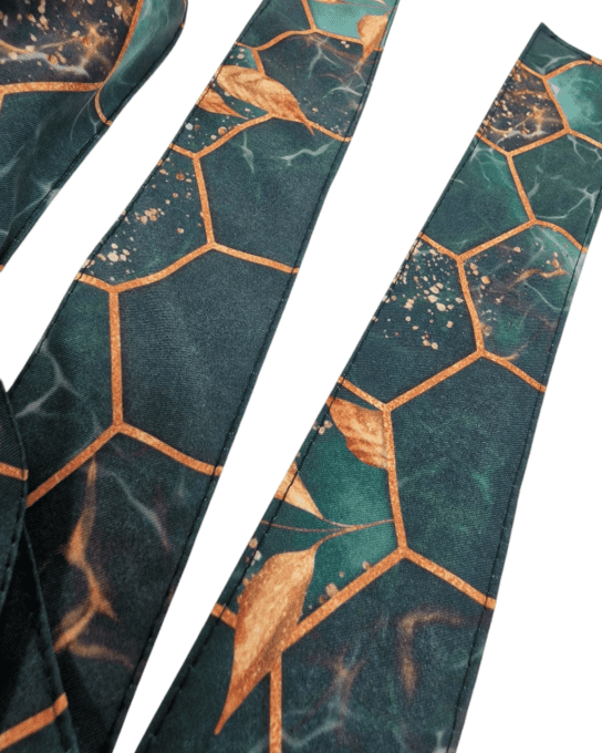 Serre tête Boho - Royal vert