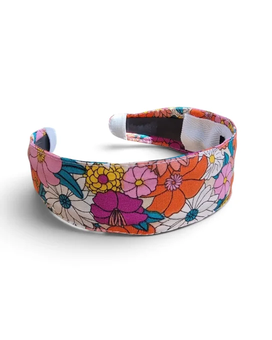 Serre-tête Classic Frida – Fleuri multicolore