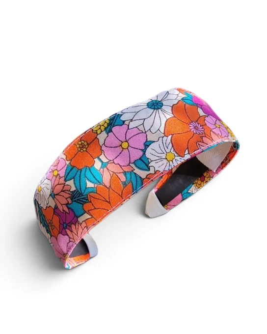 Serre-tête Classic Frida – Fleuri multicolore