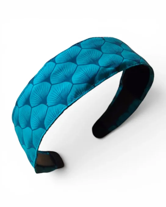 Serre tête Classic Ginkgo Lagon bleu
