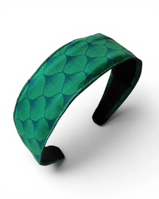 Serre tête Classic Ginkgo Lagon vert