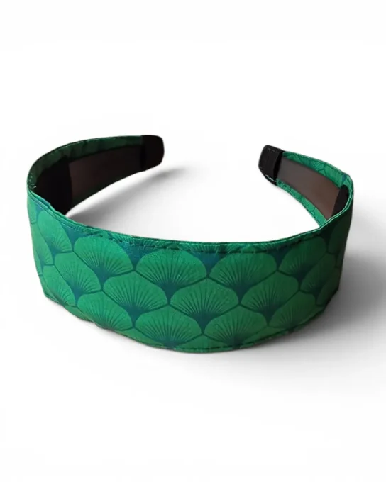 Serre tête Classic Ginkgo Lagon vert