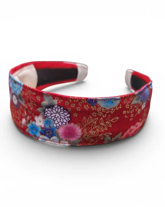 Serre tête Classic Kyoto rouge