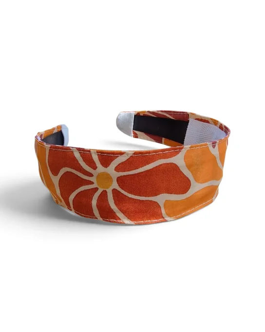 Serre-tête Classic Mango – Orange rétro