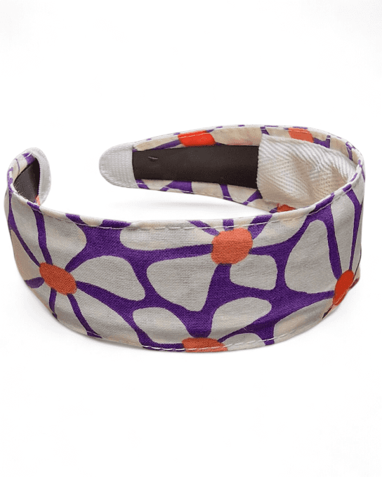 Serre tête Classic - Marguerite violet