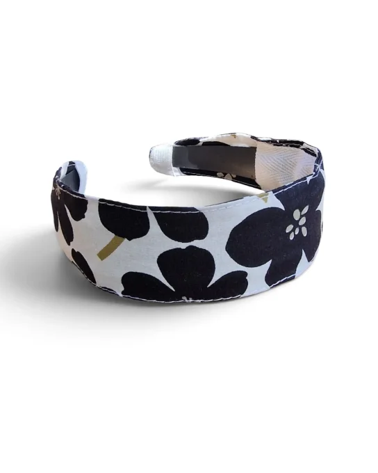 Serre-tête Classic Neroli – Noir fleuri