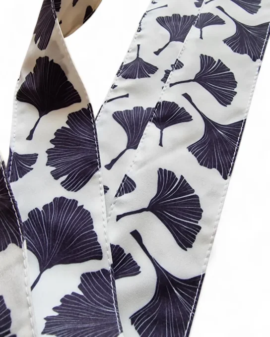 Serre tête Boho - Ginkgo blanc