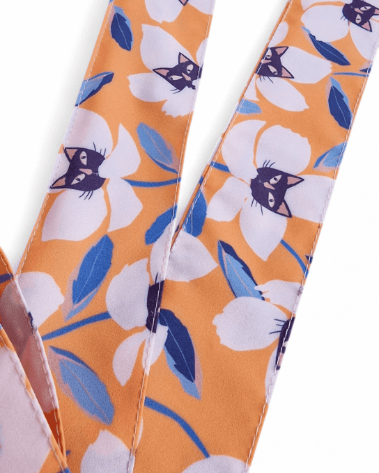 Serre tête Boho - Chamille abricot