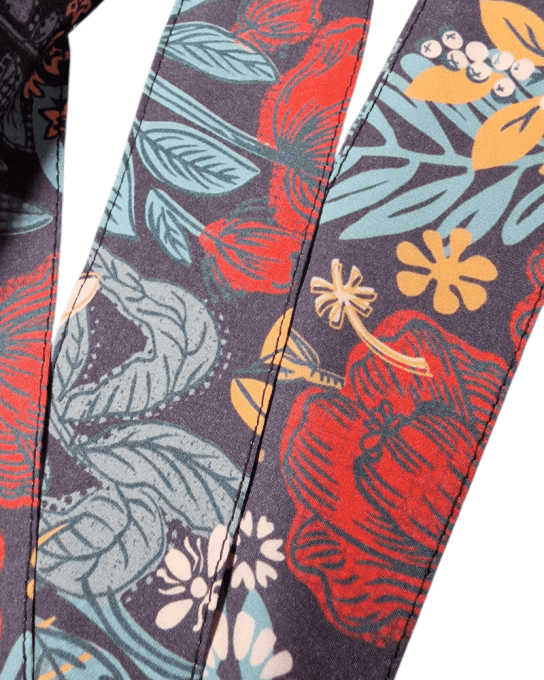 Serre tête Boho - Grenat