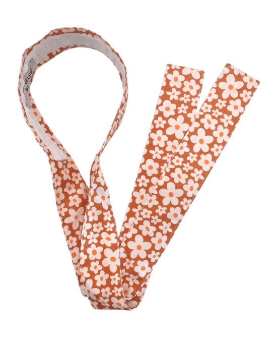 Serre tête Boho - Rétro orange