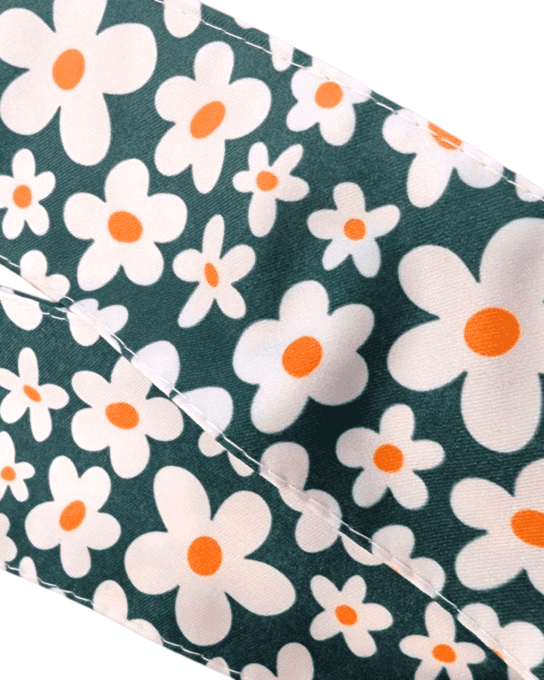 Serre tête Boho - Rétro vert