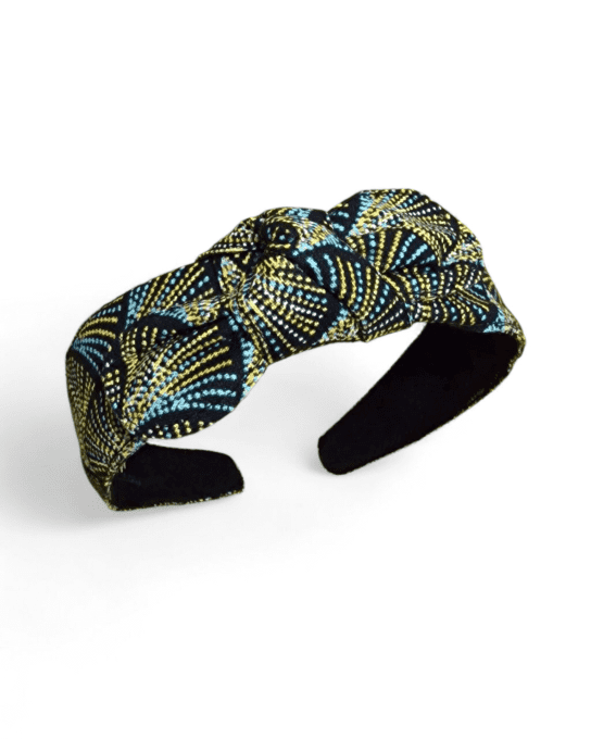 Serre tête à nœud Cosmic vert