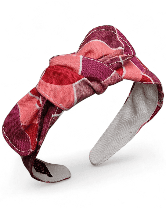 Serre tête Noué - Rubis