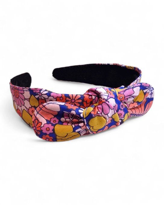 Serre tête Noué Flower power