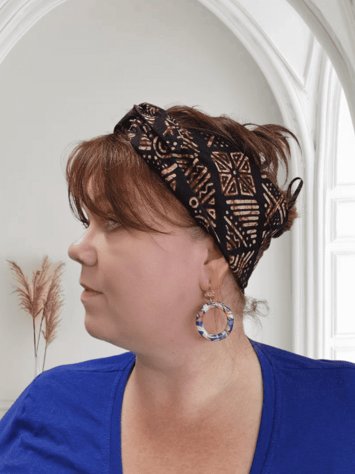 Turban PLN Wax Bogolan