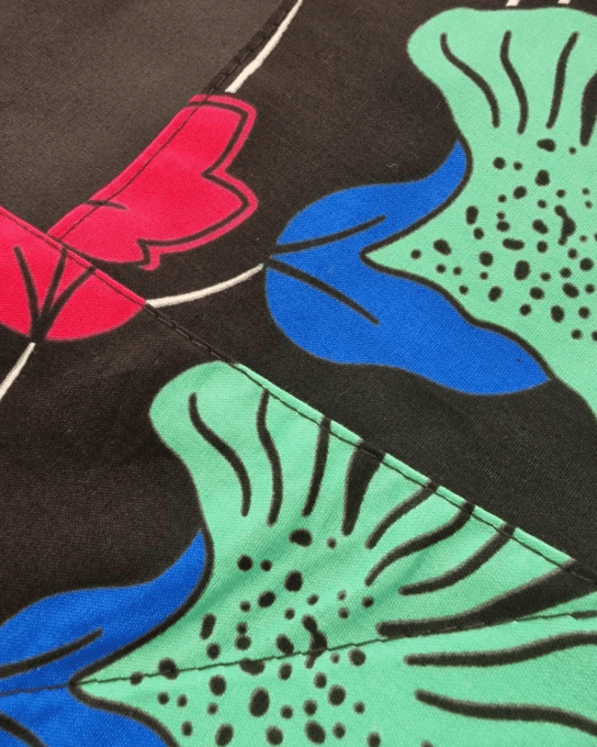 Turban PLN Wax Fleur de mariages multicouleurs