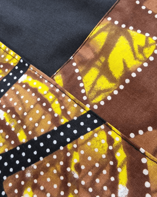 Turban PLN Wax Ebène